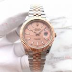  Rolex Datejust II Cal.3255 2-Tone Rose gold Salmon Jubilee Watch Buy AAA Replica Watches